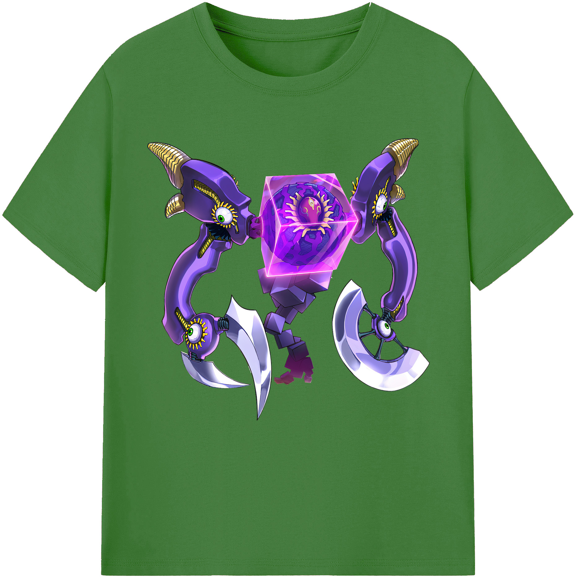 （画像用） 遊☆戯☆王 Yu-Gi-Oh! レディースカジュアルプリントTシャツ（綿100％）
